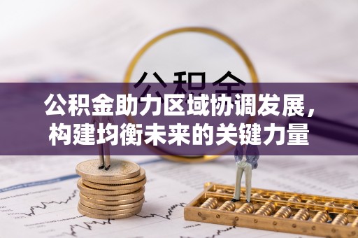 绥中公积金助力区域协调发展，构建均衡未来的关键力量