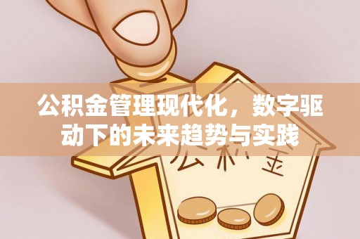 绥中公积金管理现代化，数字驱动下的未来趋势与实践