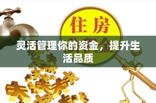 绥中灵活管理你的资金，提升生活品质