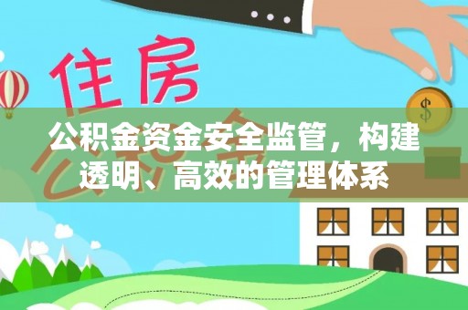 绥中公积金资金安全监管，构建透明、高效的管理体系